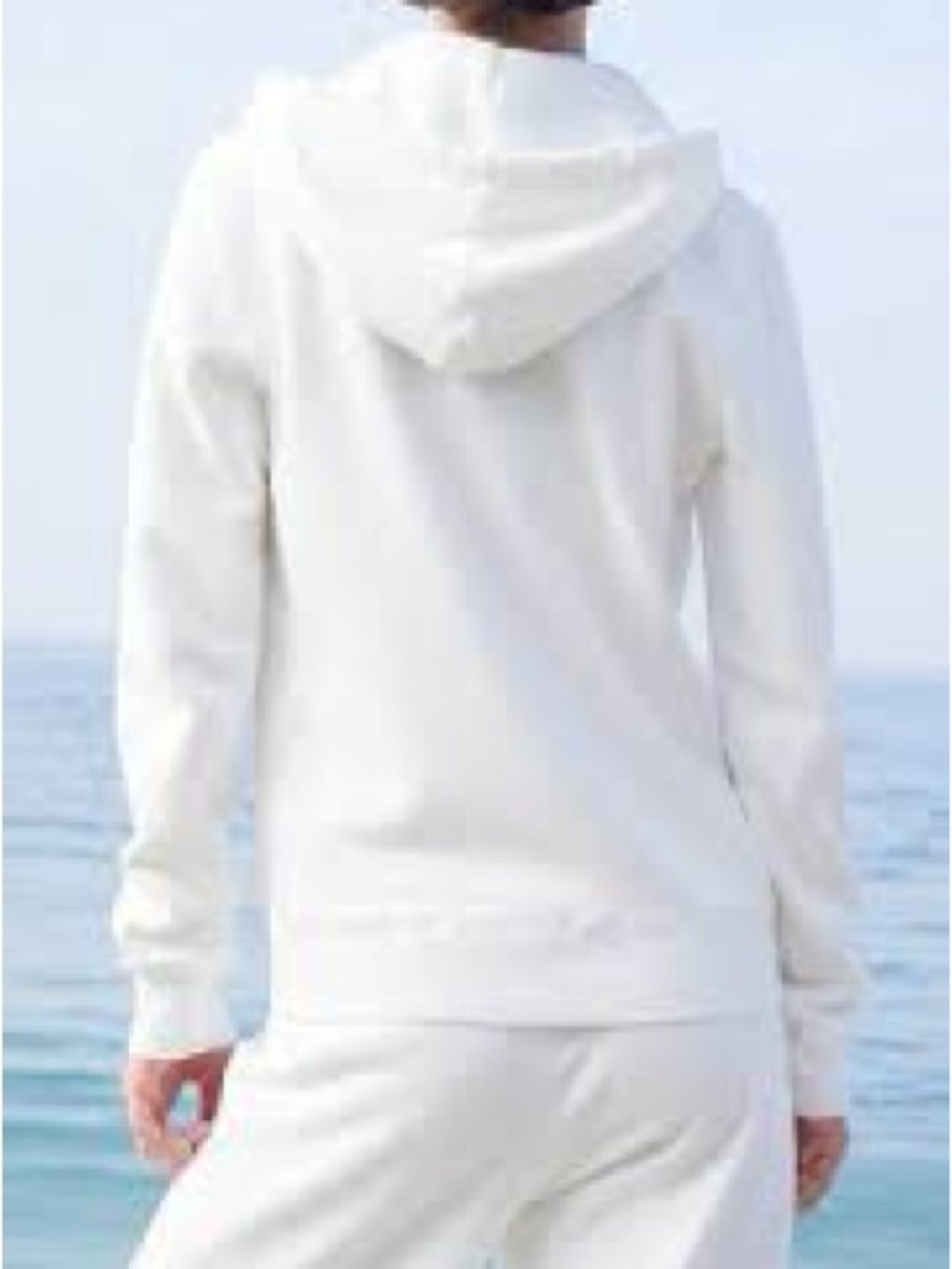 Brandy Melville Anastasia Sweatpant & Matching Hoodie White BNWT LOUNGE SET rare